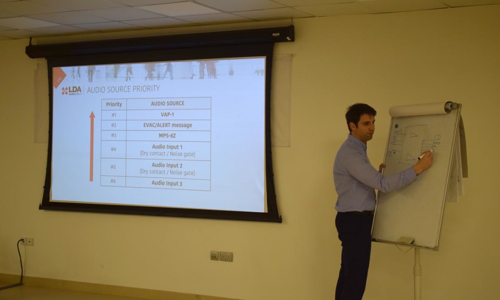 LDA training for partners Dubái LDA Audio Tech partner Oasis Enterprises