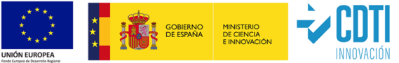 logo-EU-CDTI Unión Europea - Fondo Europeo de Desarrollo Regional - CDTI